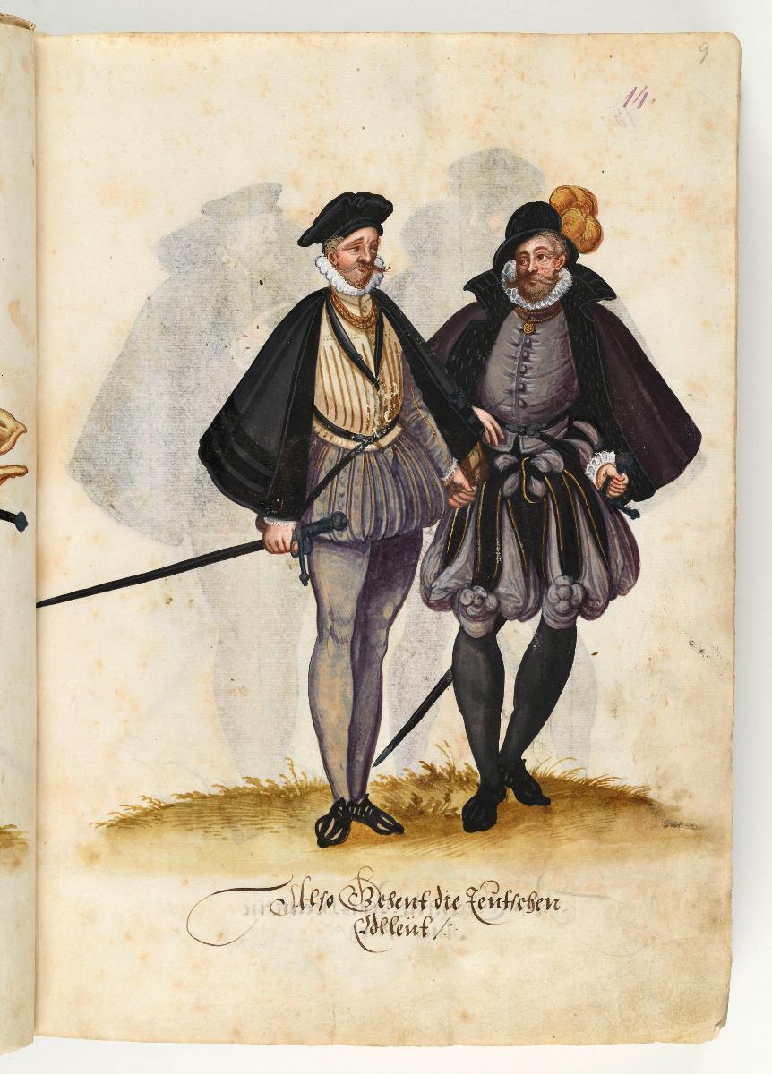 Trachtenbuch: Also gehent die Teutschen Edlleut