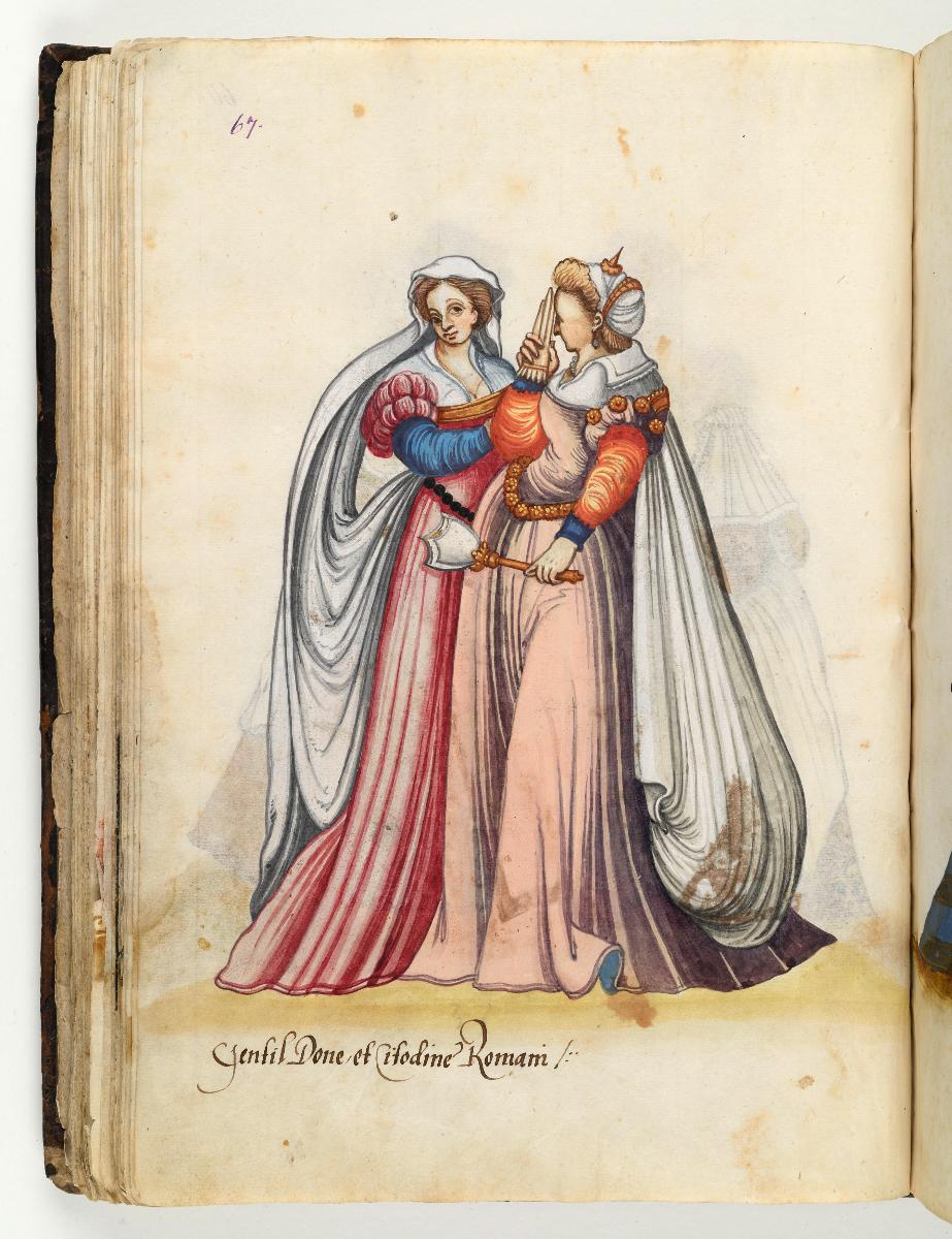 Trachtenbuch: Gentil Done et Citadine Romani