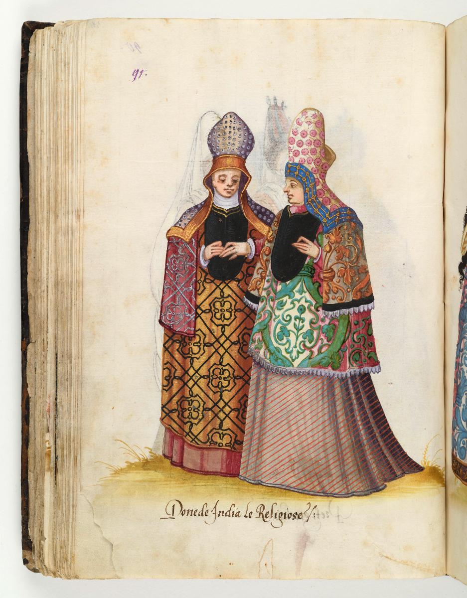 Trachtenbuch: Done de India Le Religiose