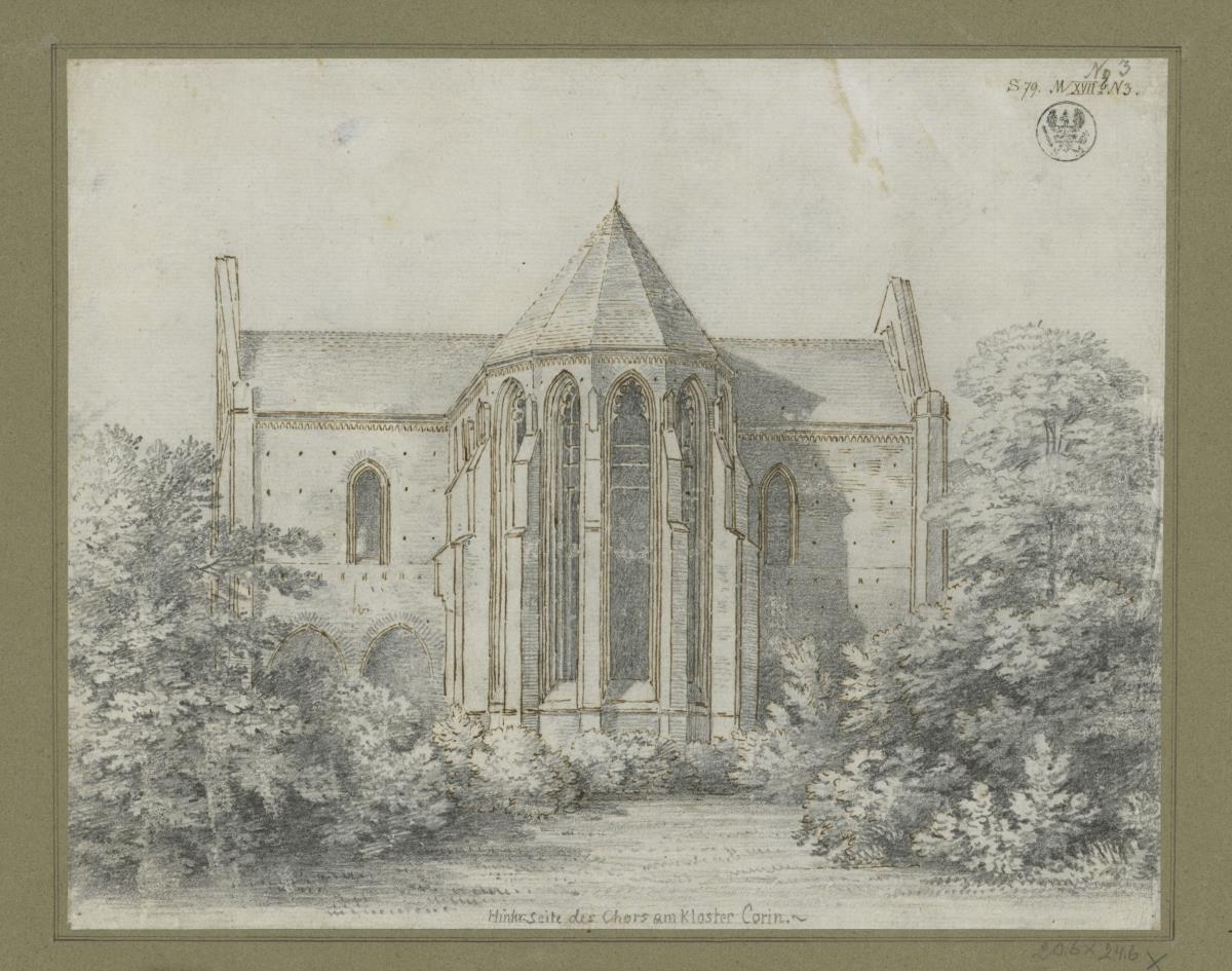Kloster Chorin. Ansicht der Kirche von Osten