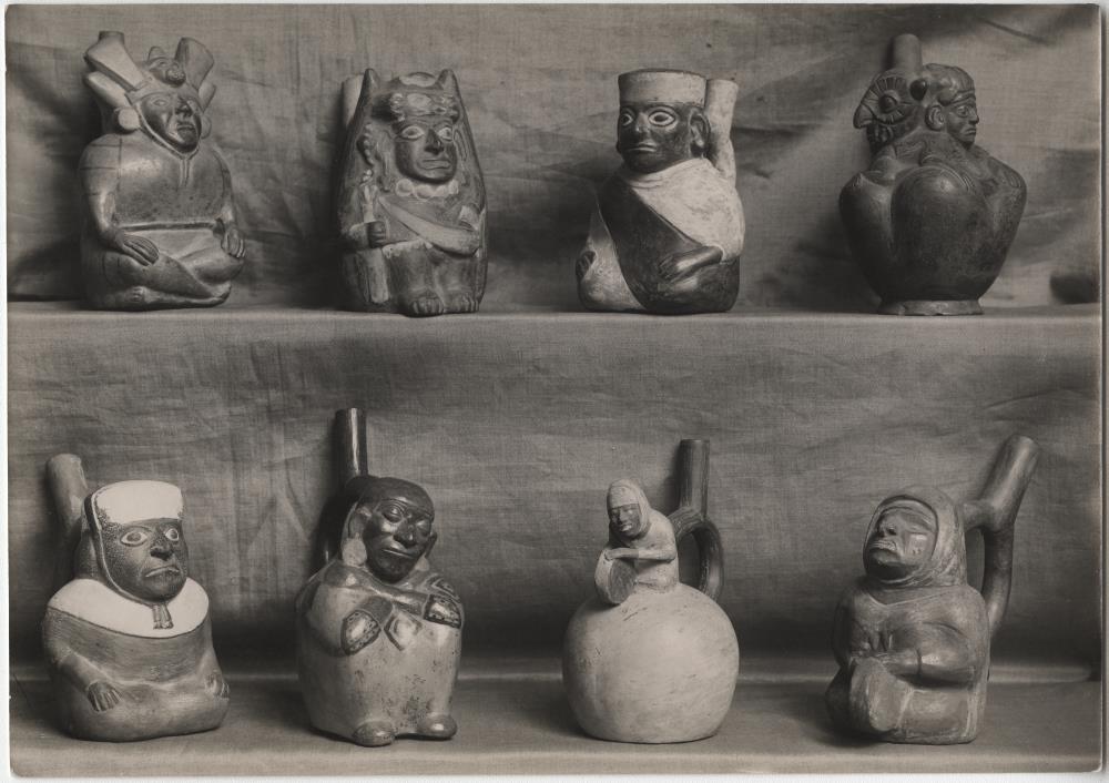 Figurengefäße "Museo Alexander, Lima-Peru"