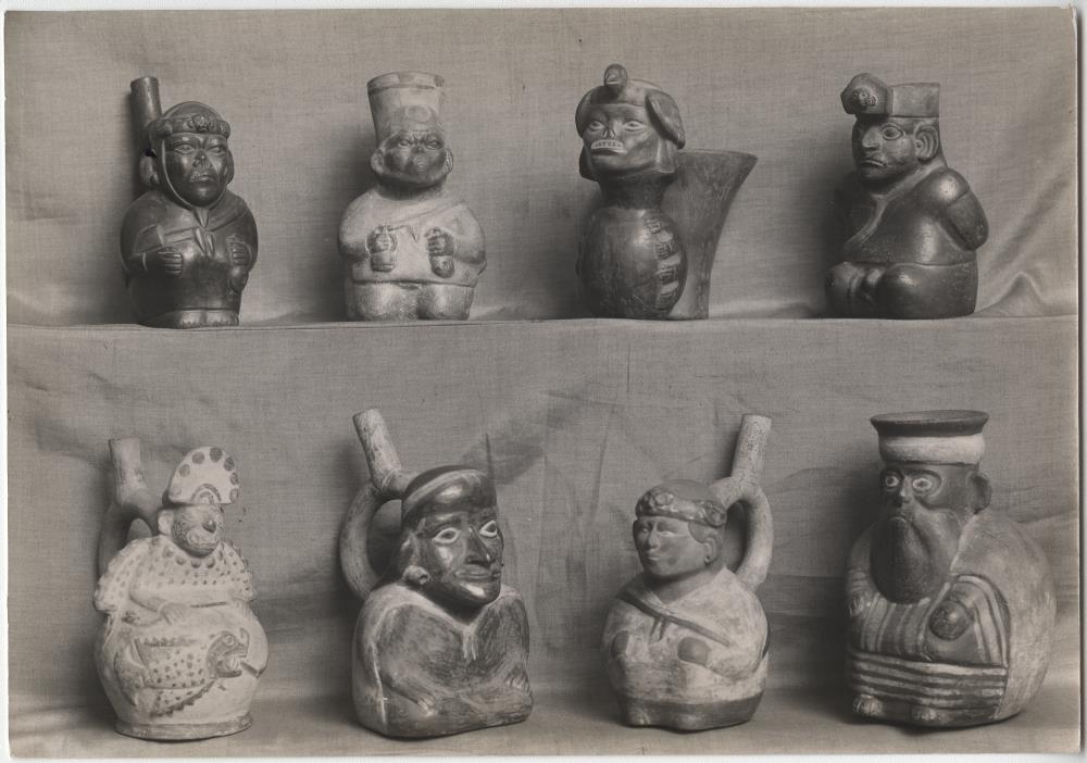 Figurengefäße "Museo Alexander, Lima-Peru"