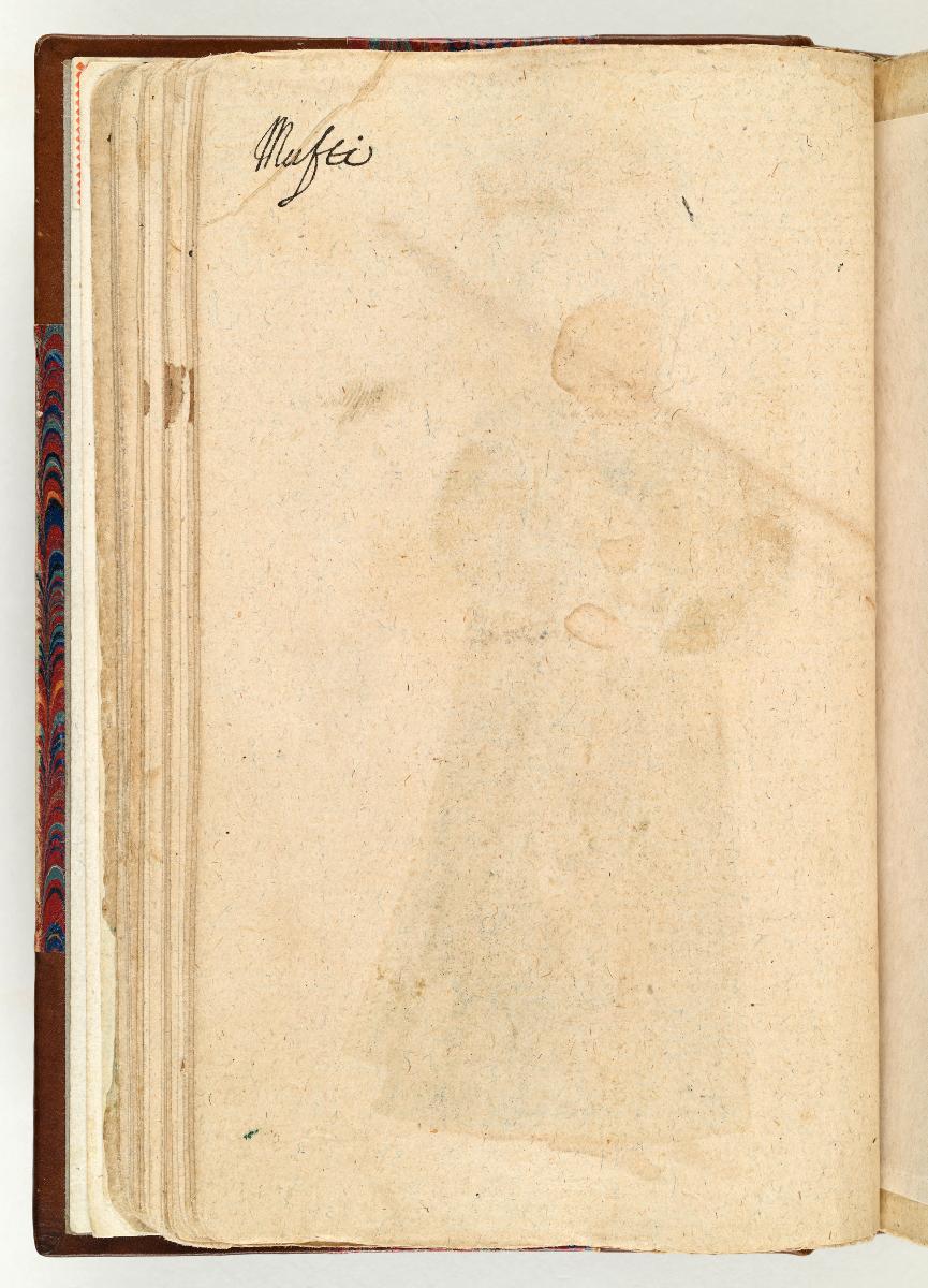 Türkisches Trachtenbuch: Wesir Asim, erster Wesir (Minister)