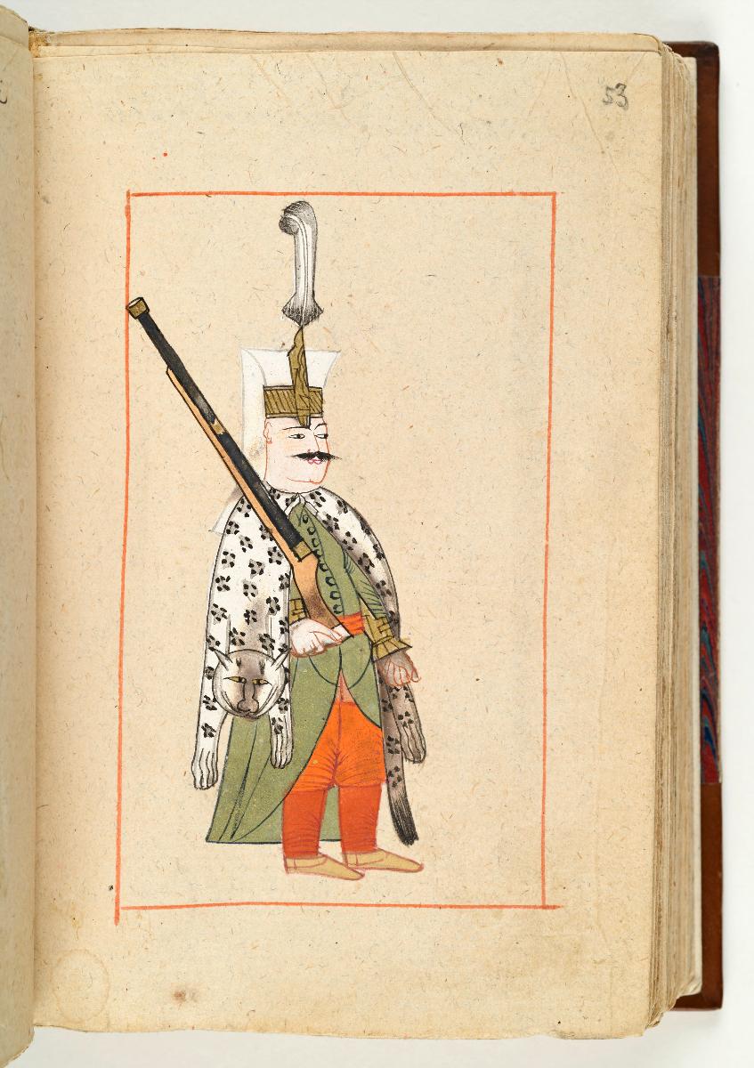 Türkisches Trachtenbuch: Yeniçeri (Janitschar der Infanterie)