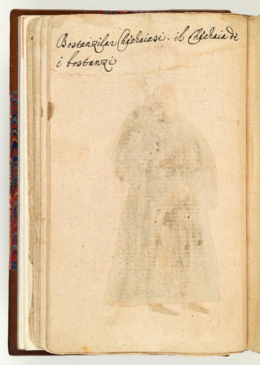 Türkisches Trachtenbuch: Bostancıbaşı (Oberst der Gartenwache des Sultans)