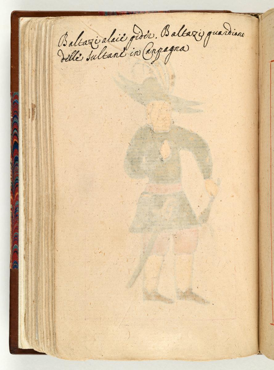 Türkisches Trachtenbuch: Topci (Artillerist)