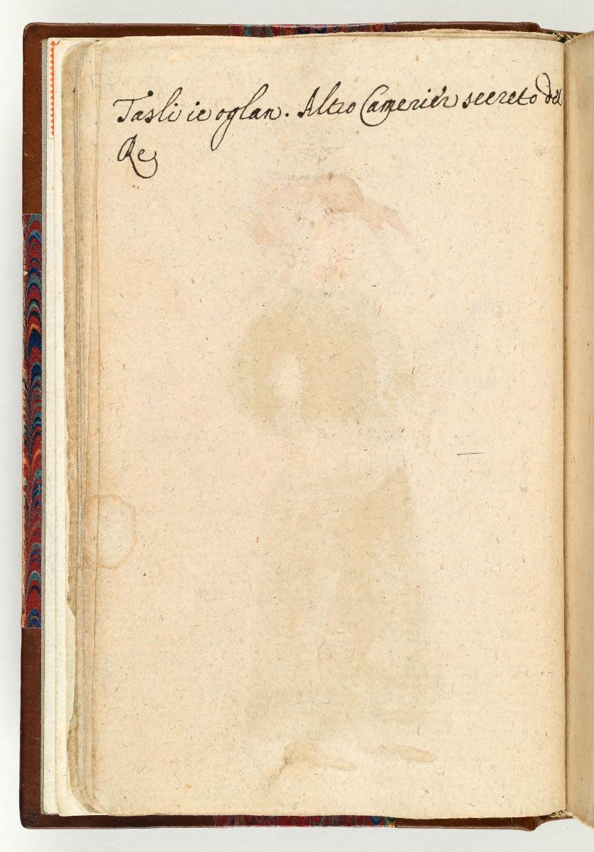 Türkisches Trachtenbuch: Padişah dogancisi (Falkner des Sultans)
