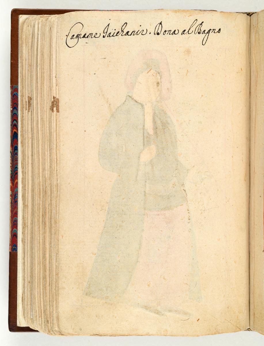 Türkisches Trachtenbuch: Tutunci kadin (Tabakhändlerin)