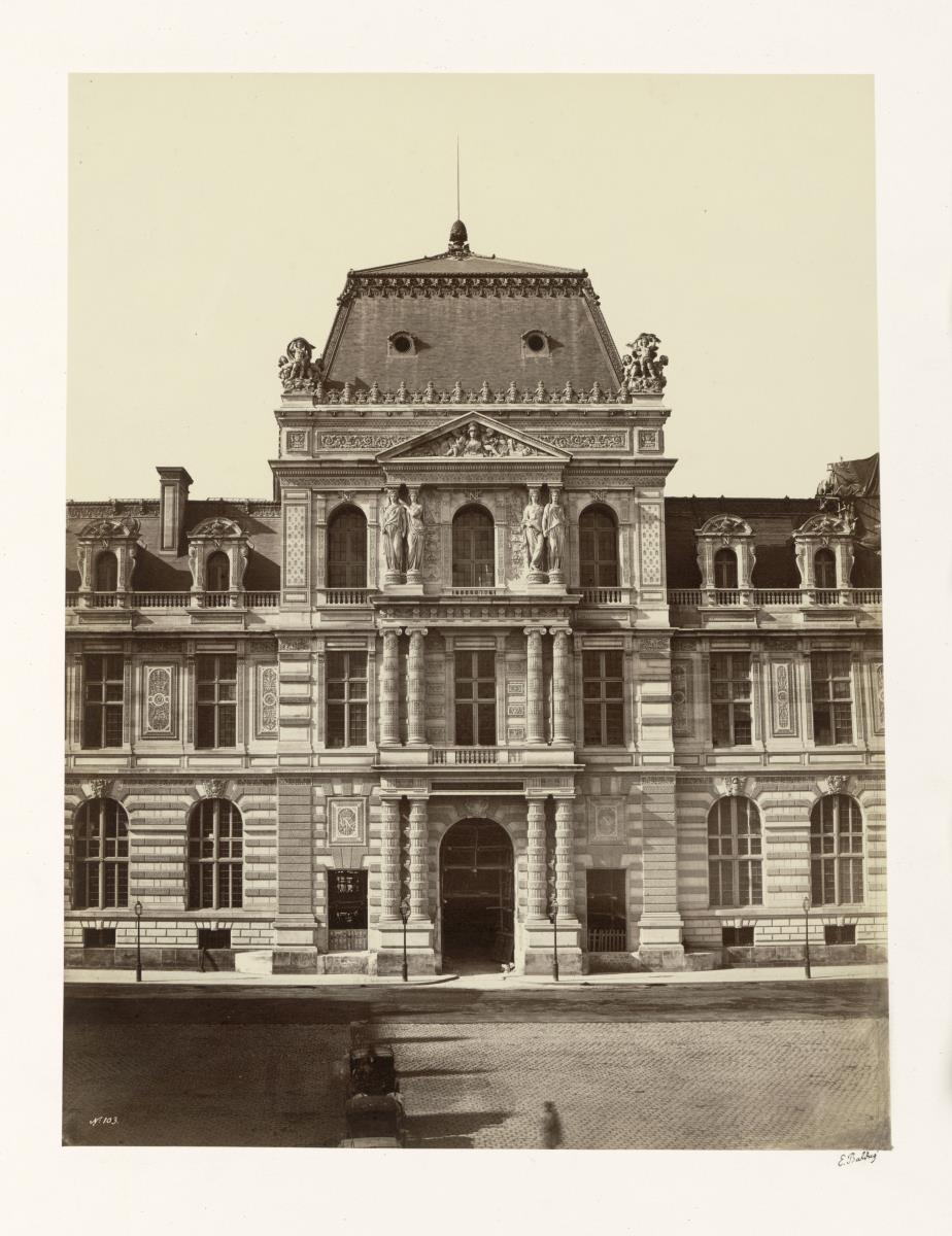 Paris, Porte de la bibliothèque Louvre