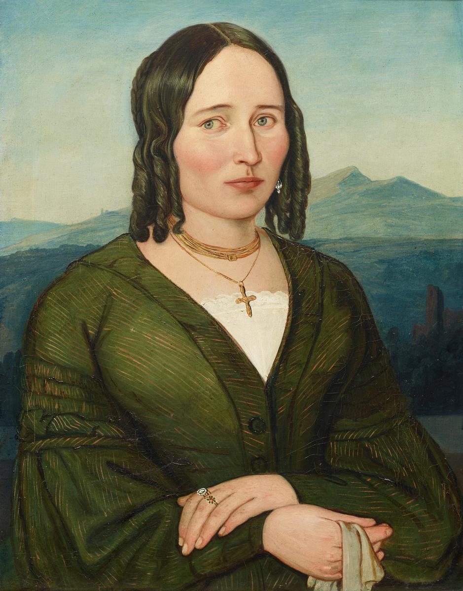 Bildnis Frau Bertha Carli