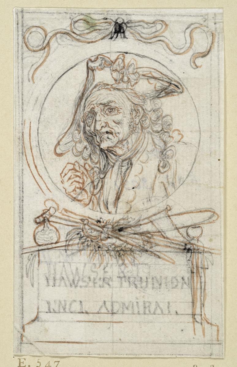 Bildnis des Admirals Trunion. E. 547