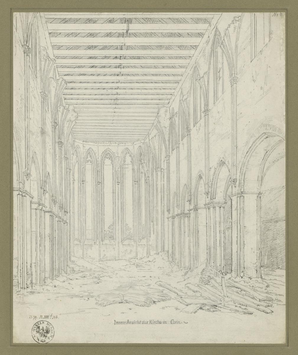 Kloster Chorin. Innenansicht der Kirche nach Osten
