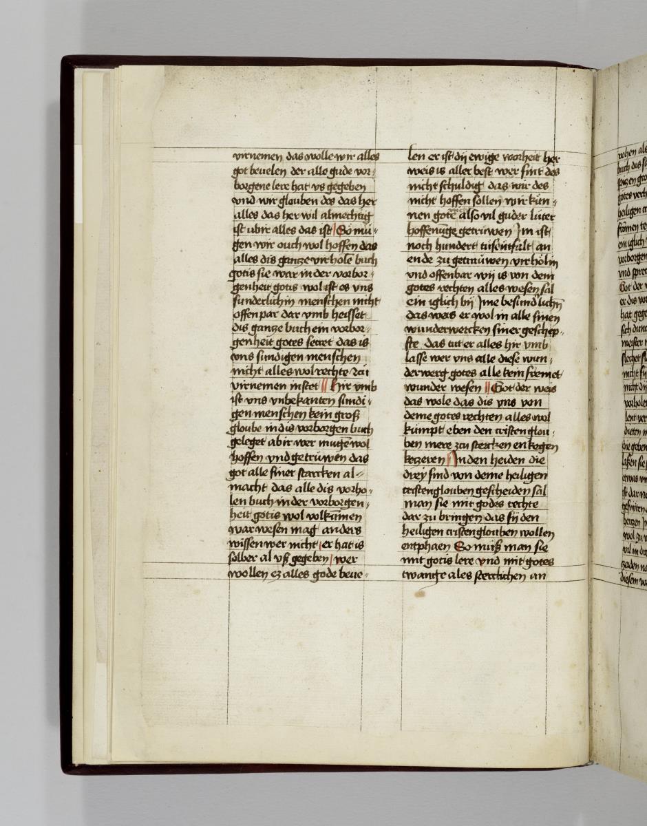 Buch der heiligen Dreifaltigkeit. Textseite