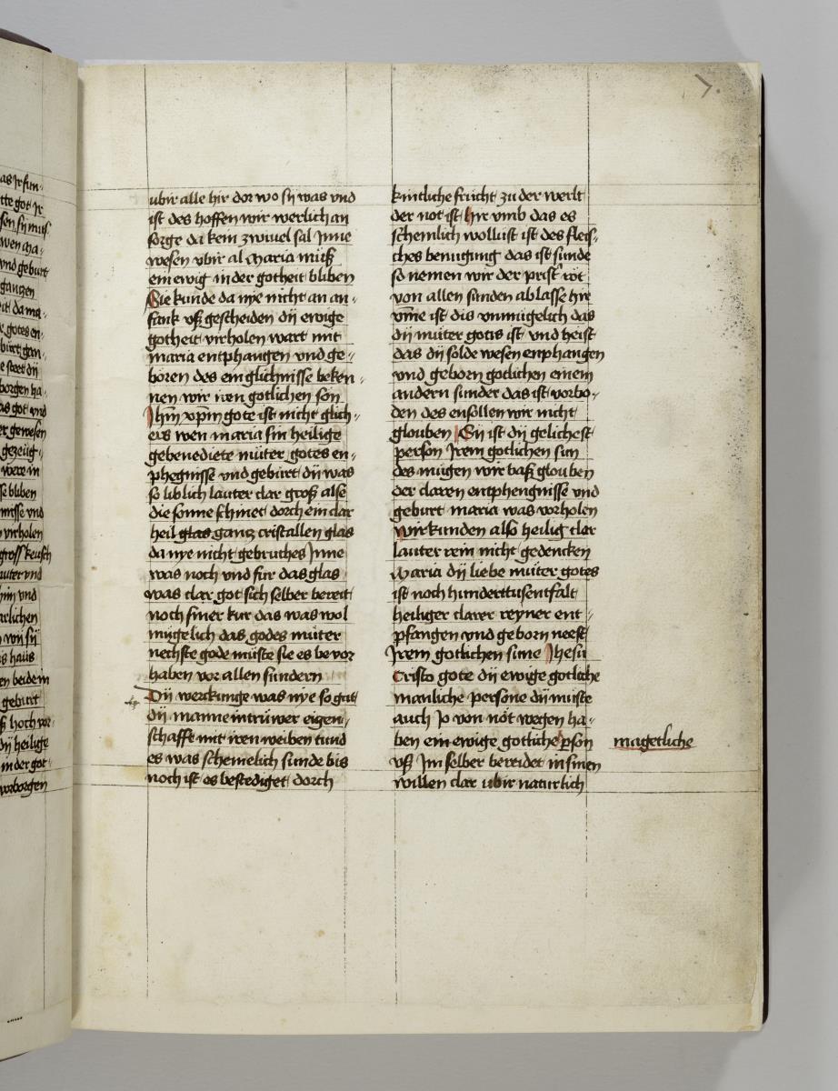 Buch der heiligen Dreifaltigkeit. Textseite