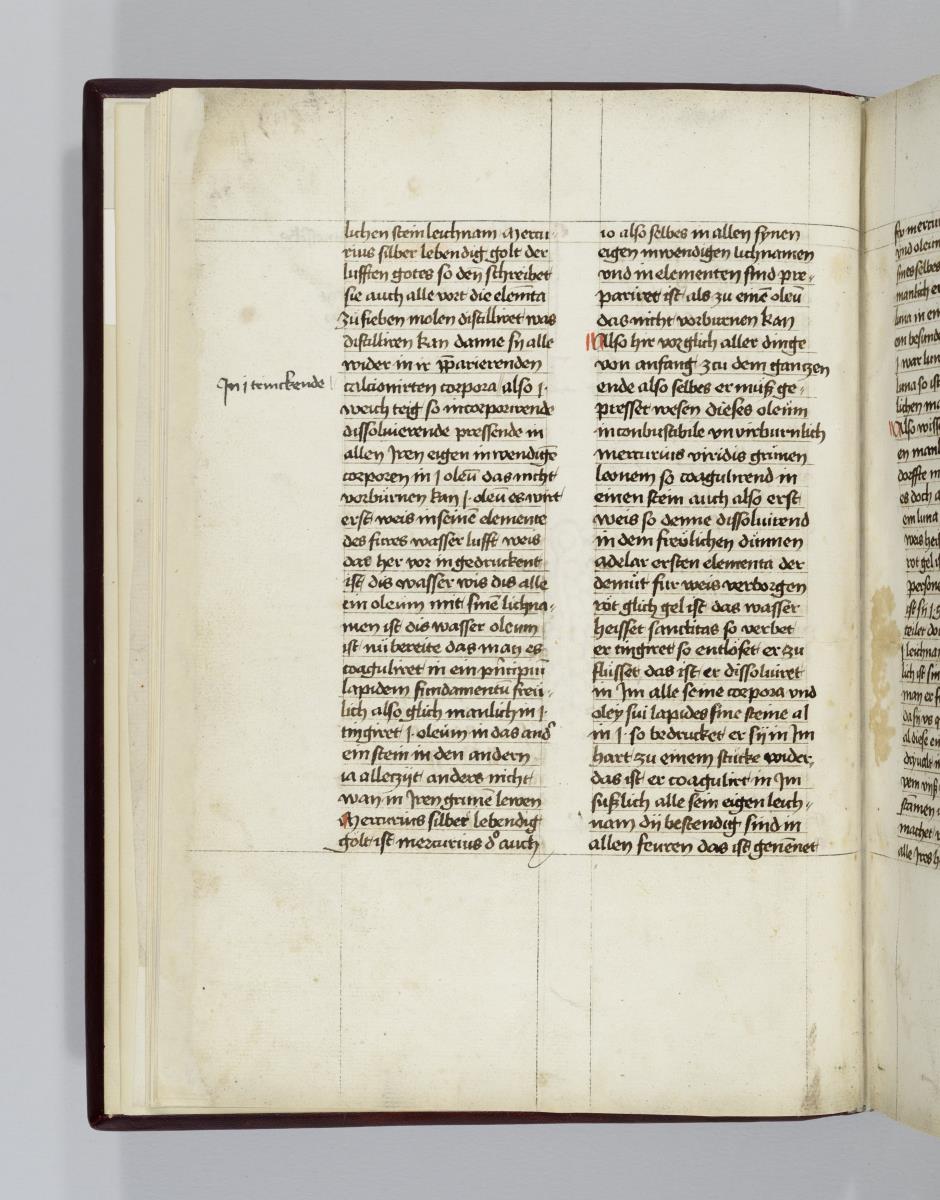 Buch der heiligen Dreifaltigkeit. Textseite