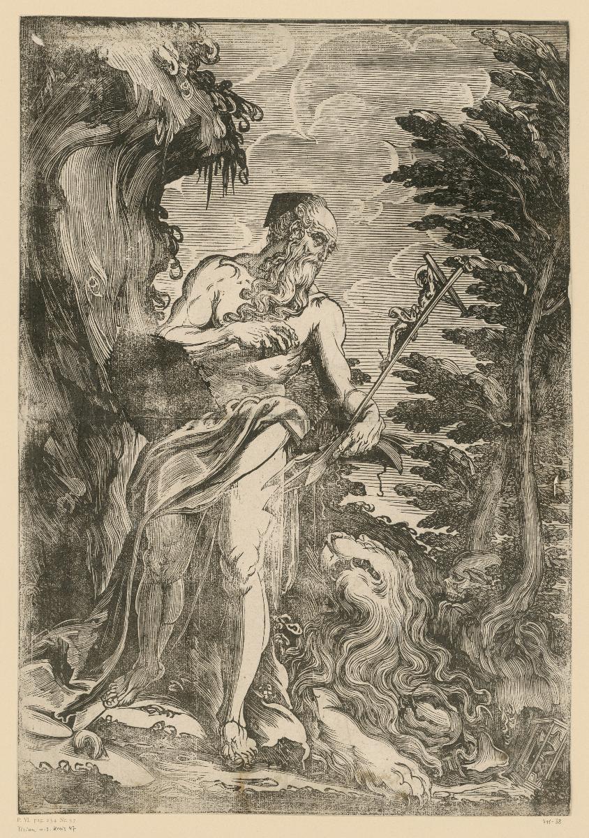 Hieronymus in der Wüste