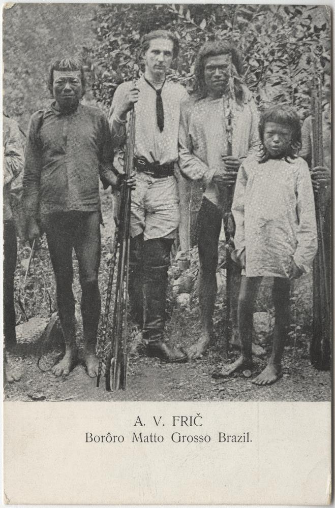 A.V.Frič (bei den Bororo, Brasilien)