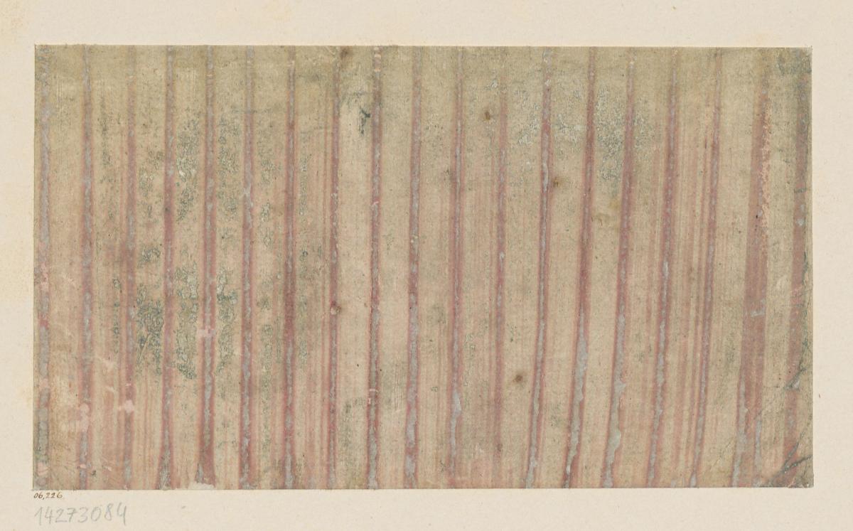Gestrichenes Kleisterpapier (Wien um 1790)