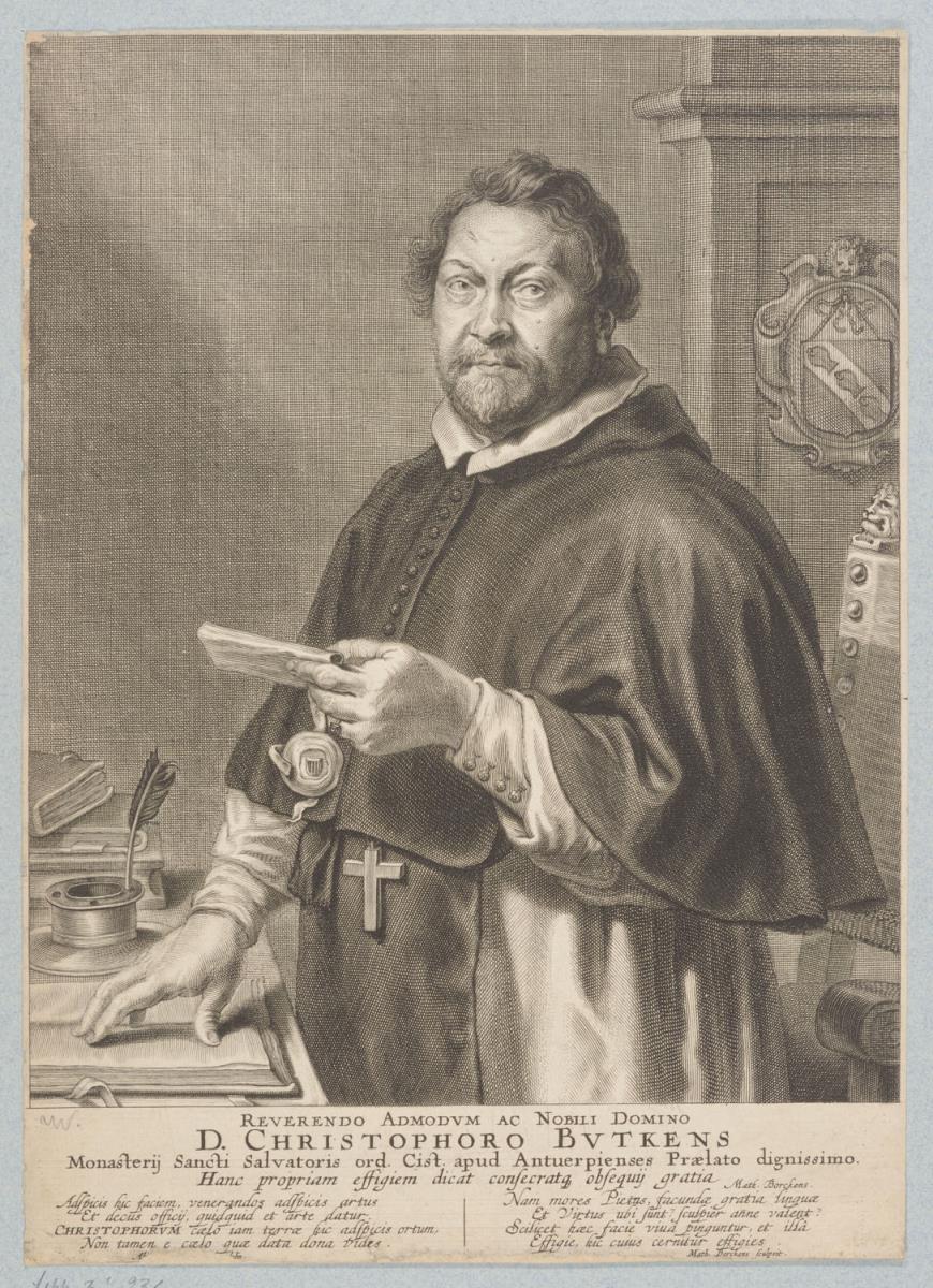 Porträt des Christopherus Butkens
