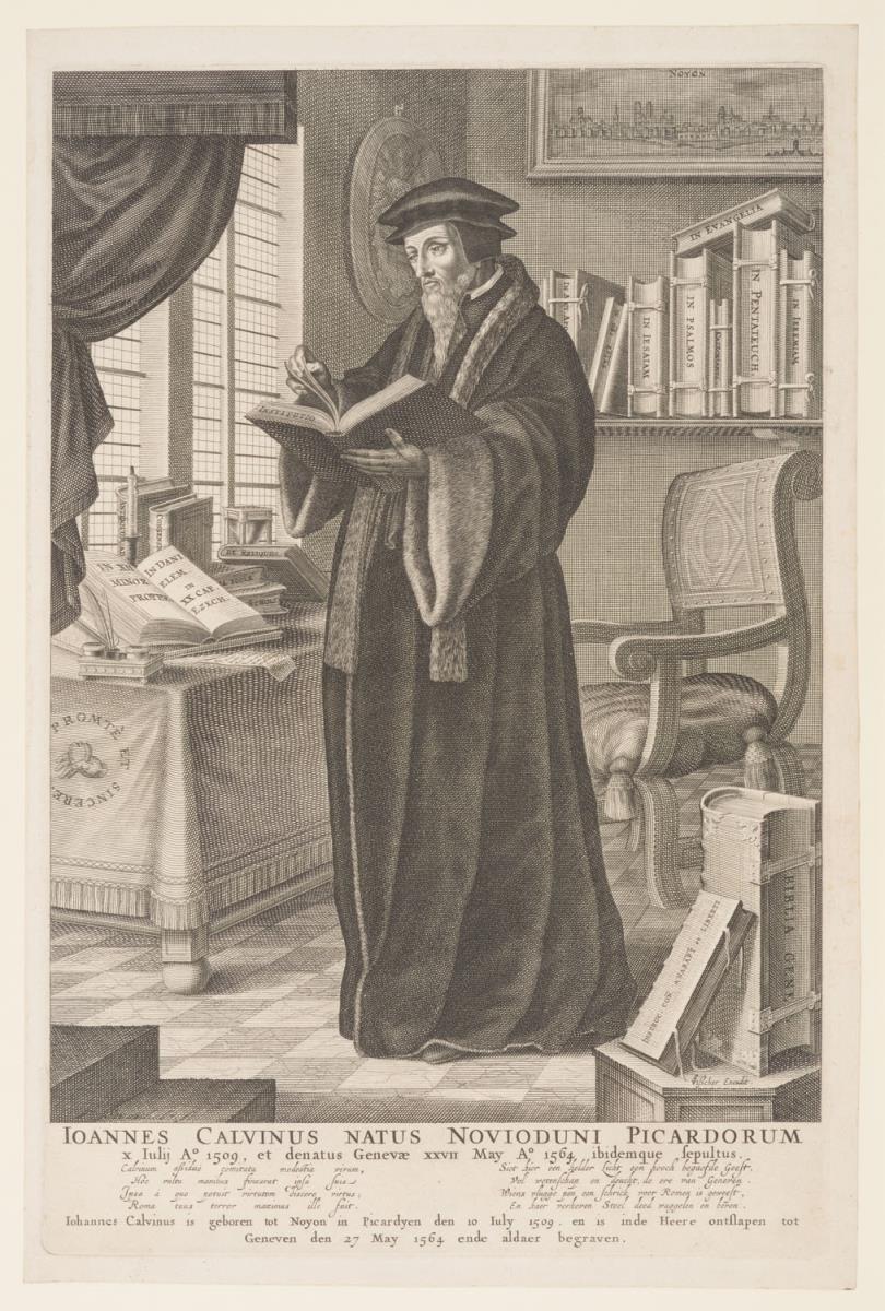 Porträt des Johannes Calvin