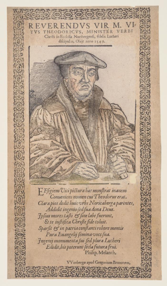 Porträt des Veit Dietrich