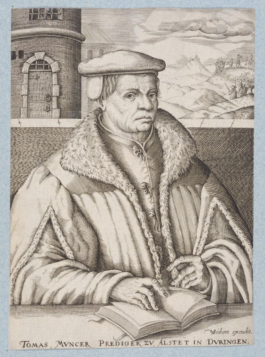 Porträt des Thomas Münzer