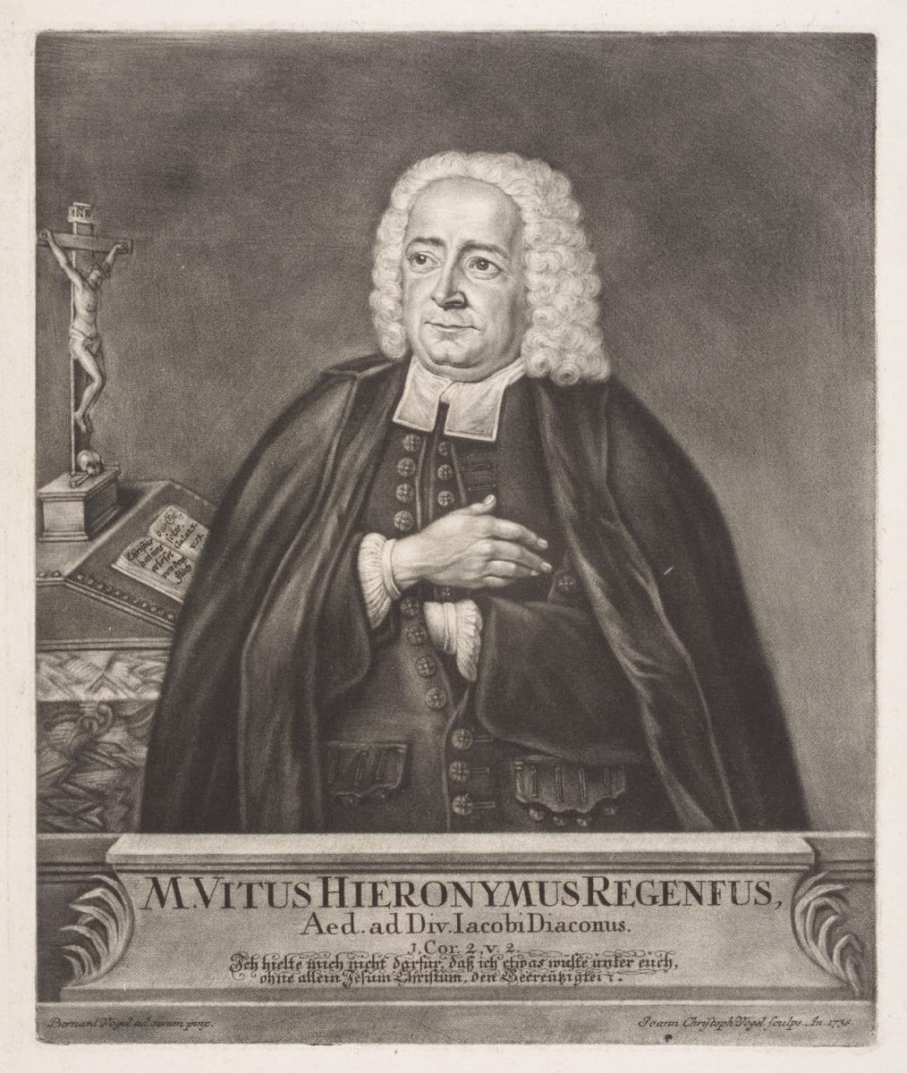 Porträt des Veit Hieronymus Regenfuss