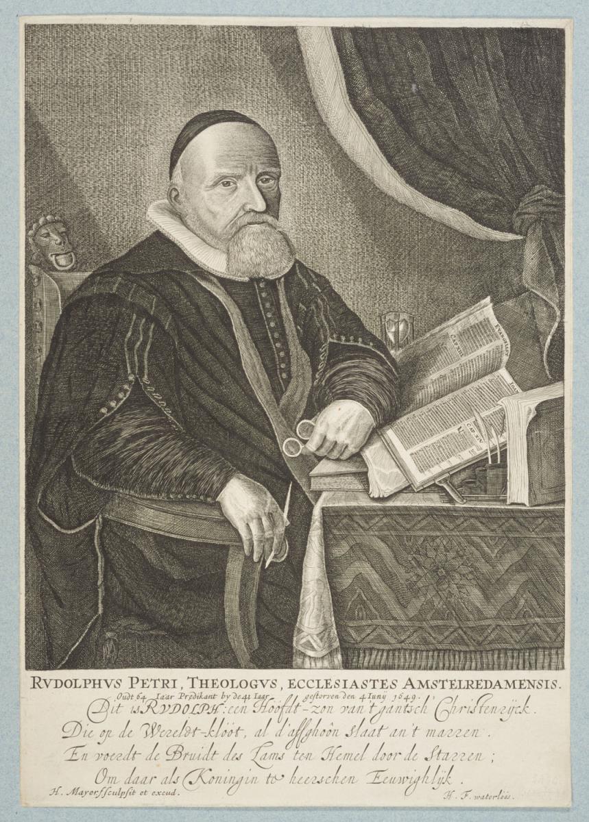 Porträt des Rudolphus Petri