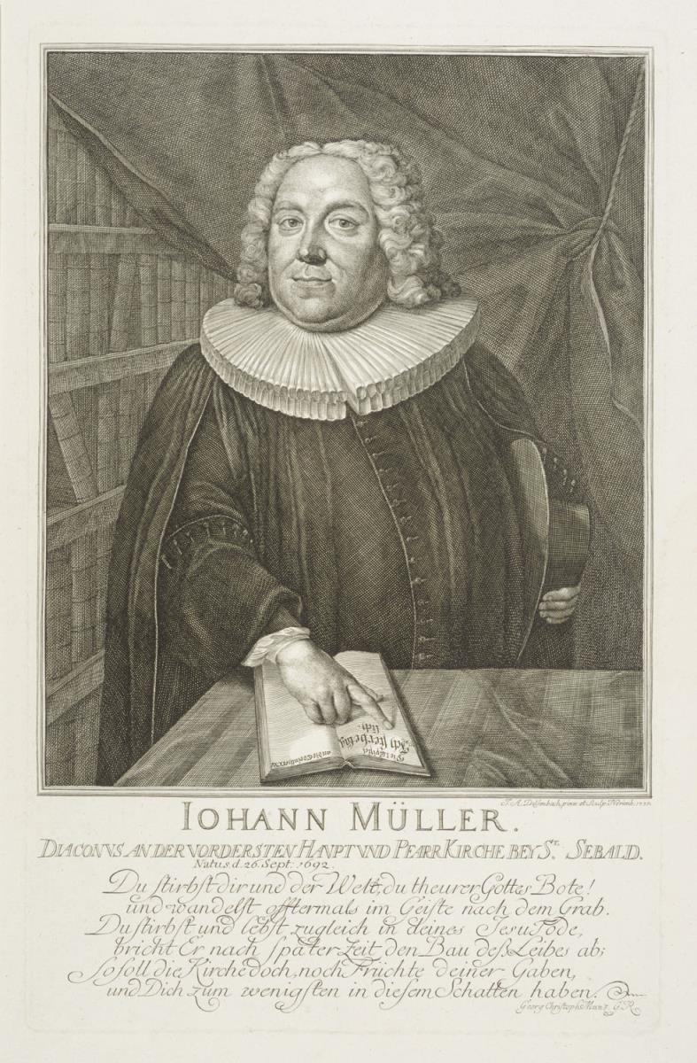 Porträt des Johann Müller