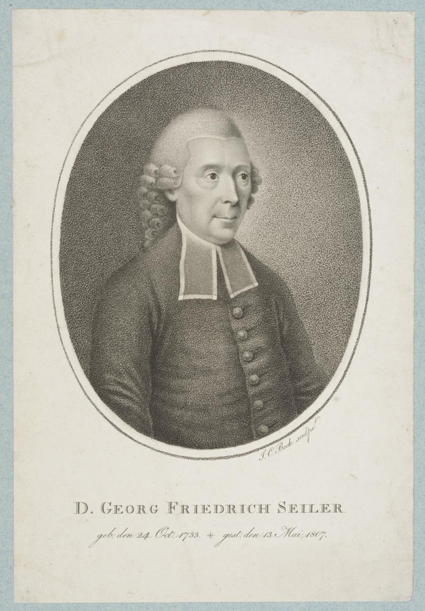 Porträt des Georg Friedrich Seiler
