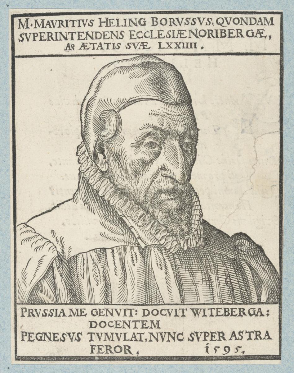 Porträt des Moritz Heling