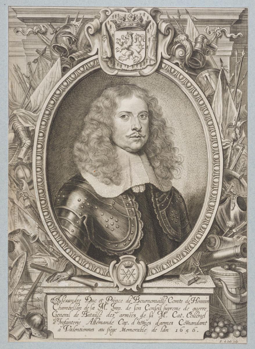 Porträt des Alexandre de Bournonville
