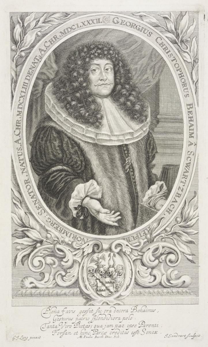 Porträt des Georg Christoph Behaim von Schwarzbach