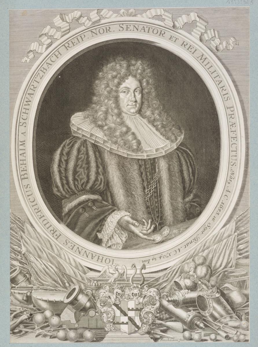 Porträt des Johann Friedrich Behaim von Schwarzbach
