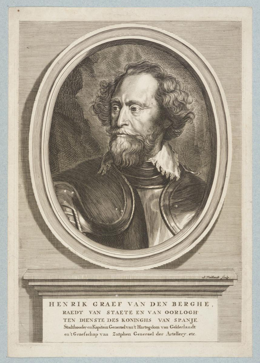 Porträt des Heinrich, Graf von dem Bergh, Statthalter von Spanisch Geldern