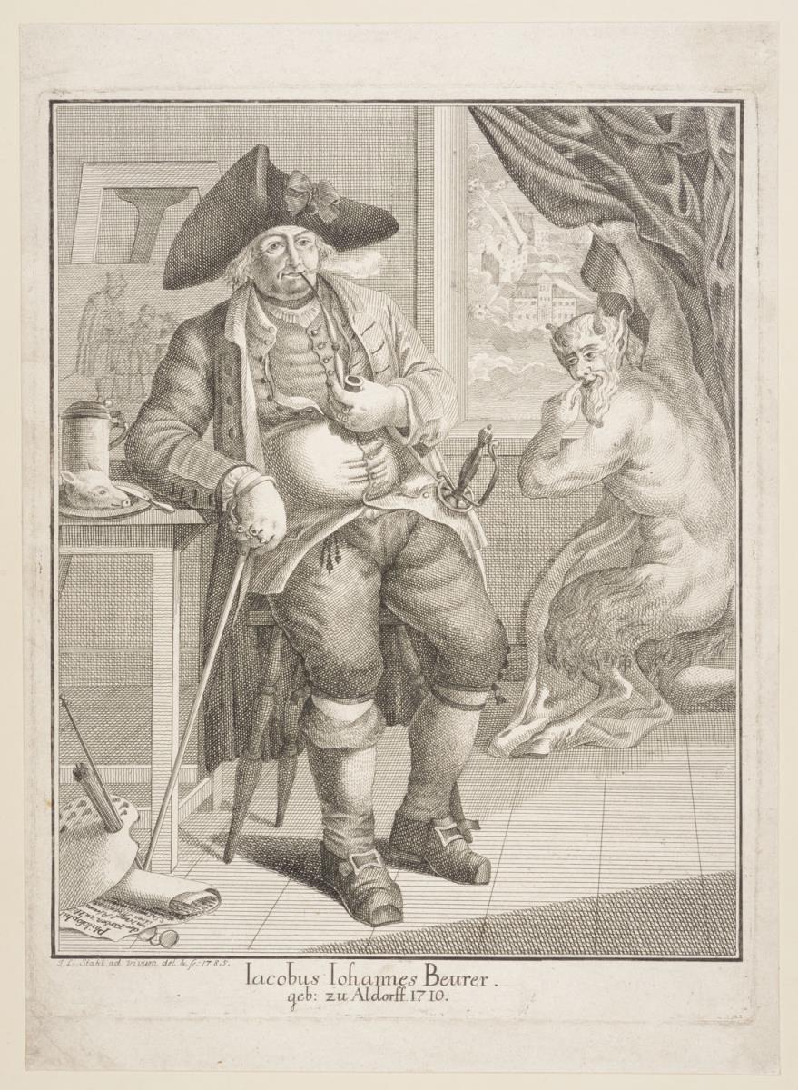 Porträt des Jacob Johannes Beurer