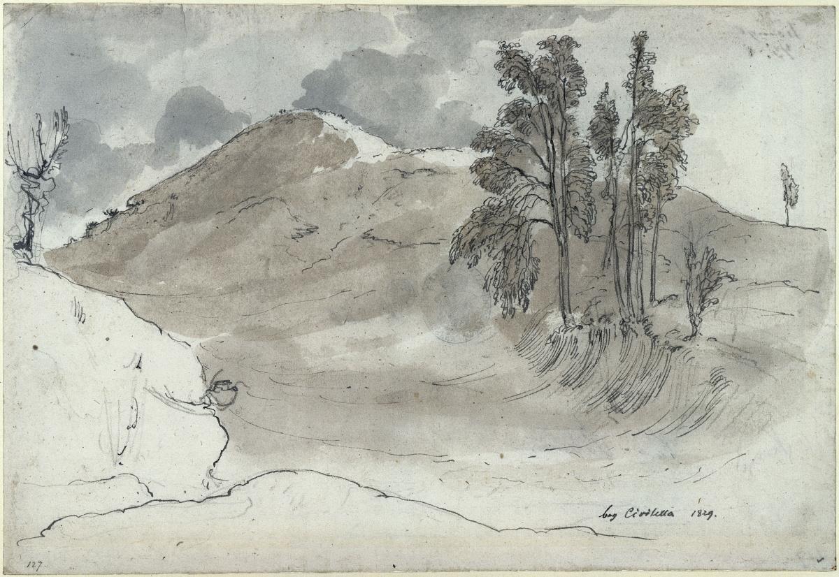 Bergkuppe bei Civitella