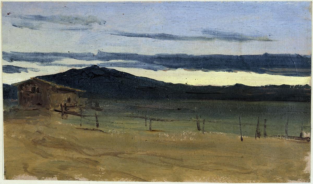 Abend in der Campagna