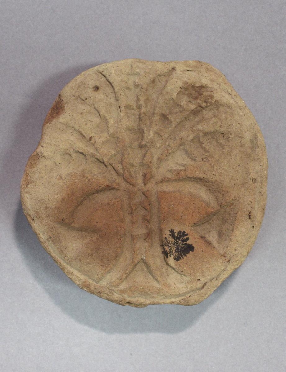 Stempel mit Dattelpalme
