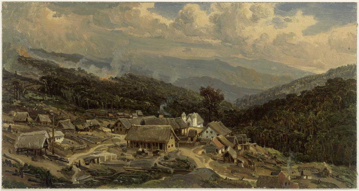 Blick auf die Kolonie Tovar