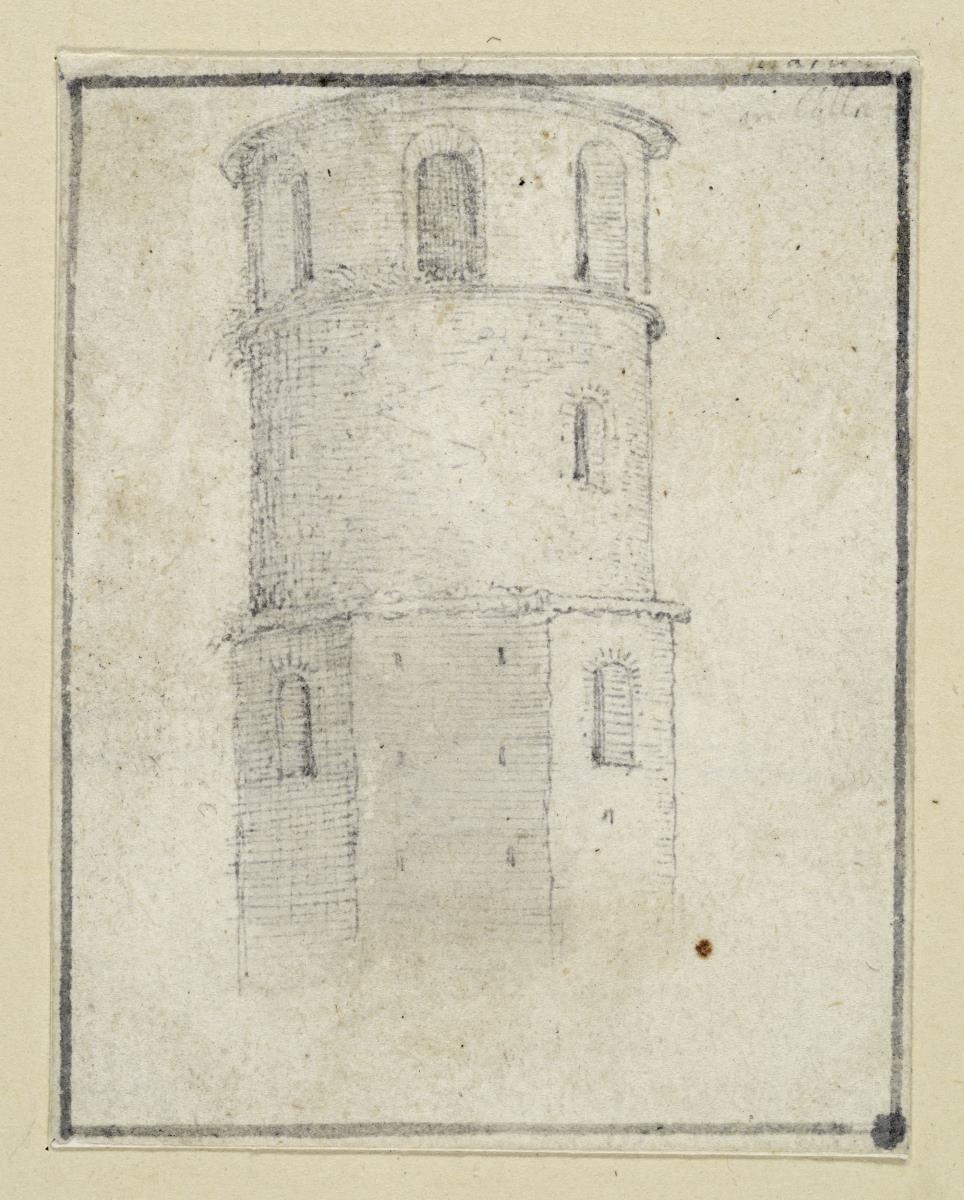 Der Turm von Sta. Maria im Kapitol zu Köln