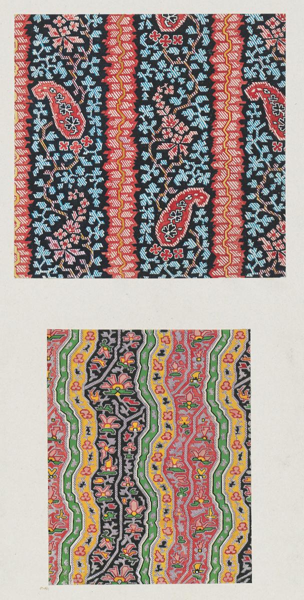 Buntpapier (zwei verschiedene Streifenmuster)