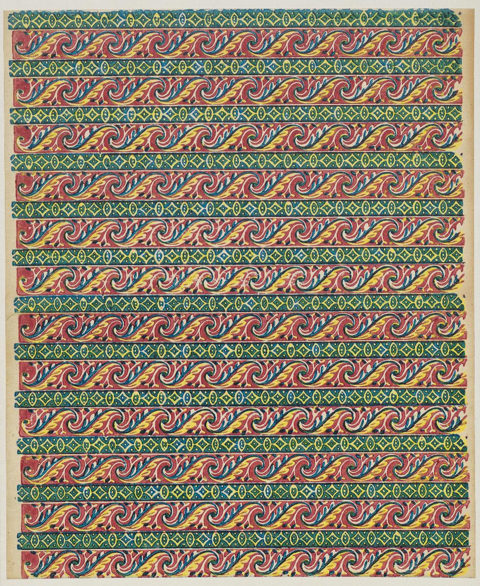 Modeldruckpapier (Streifenmuster)