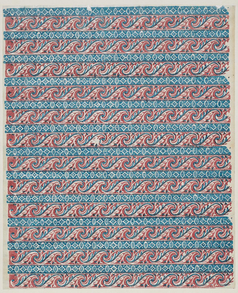 Modeldruckpapier (Streifenmuster)