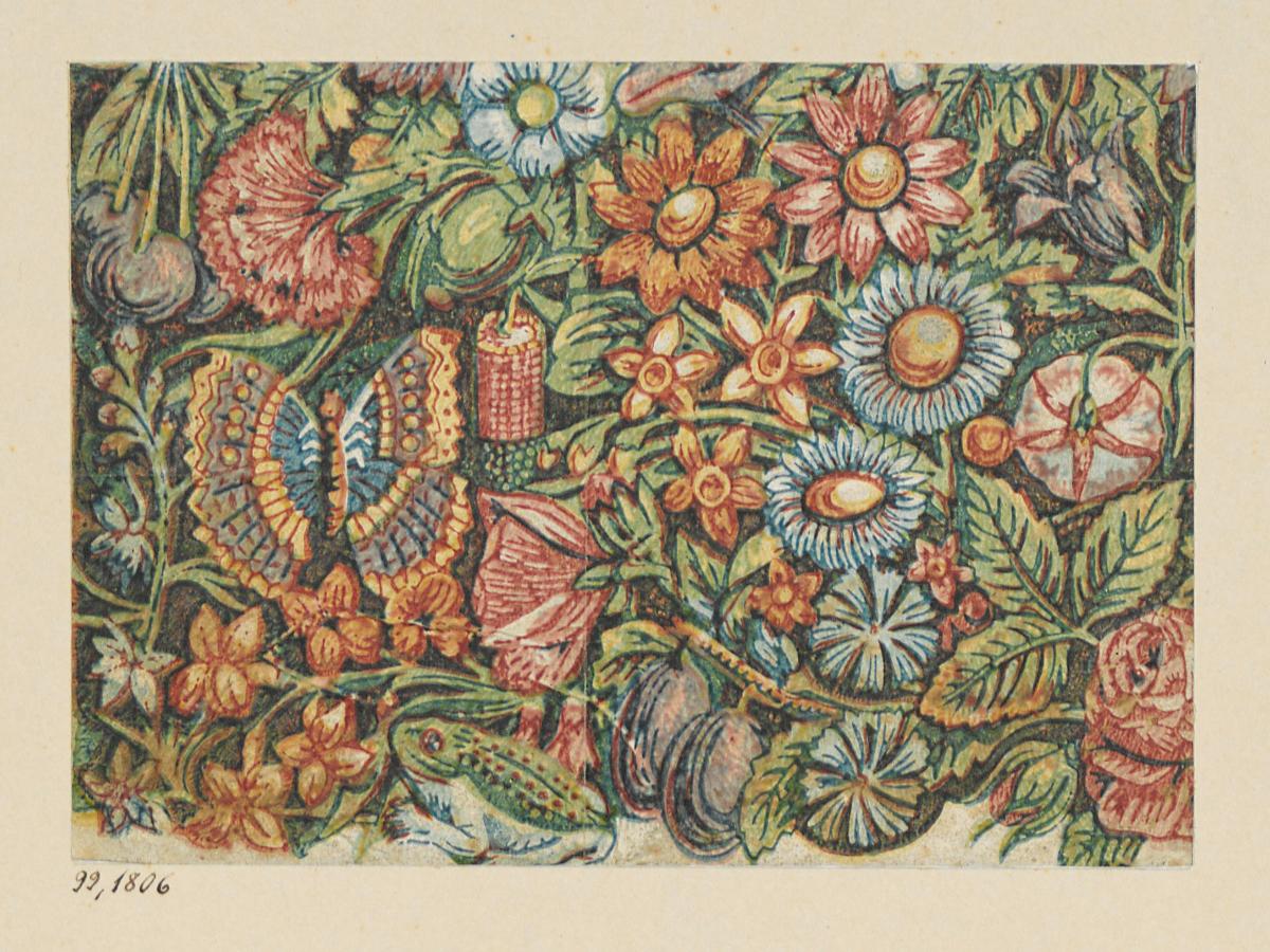 Modeldruckpapier (Naturszene)