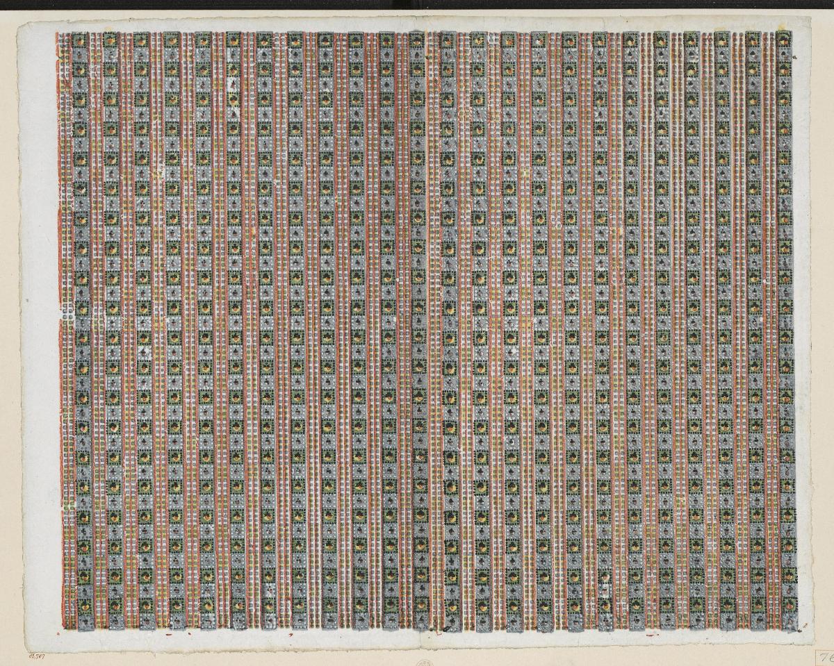 Modeldruckpapier (Streifenmuster)