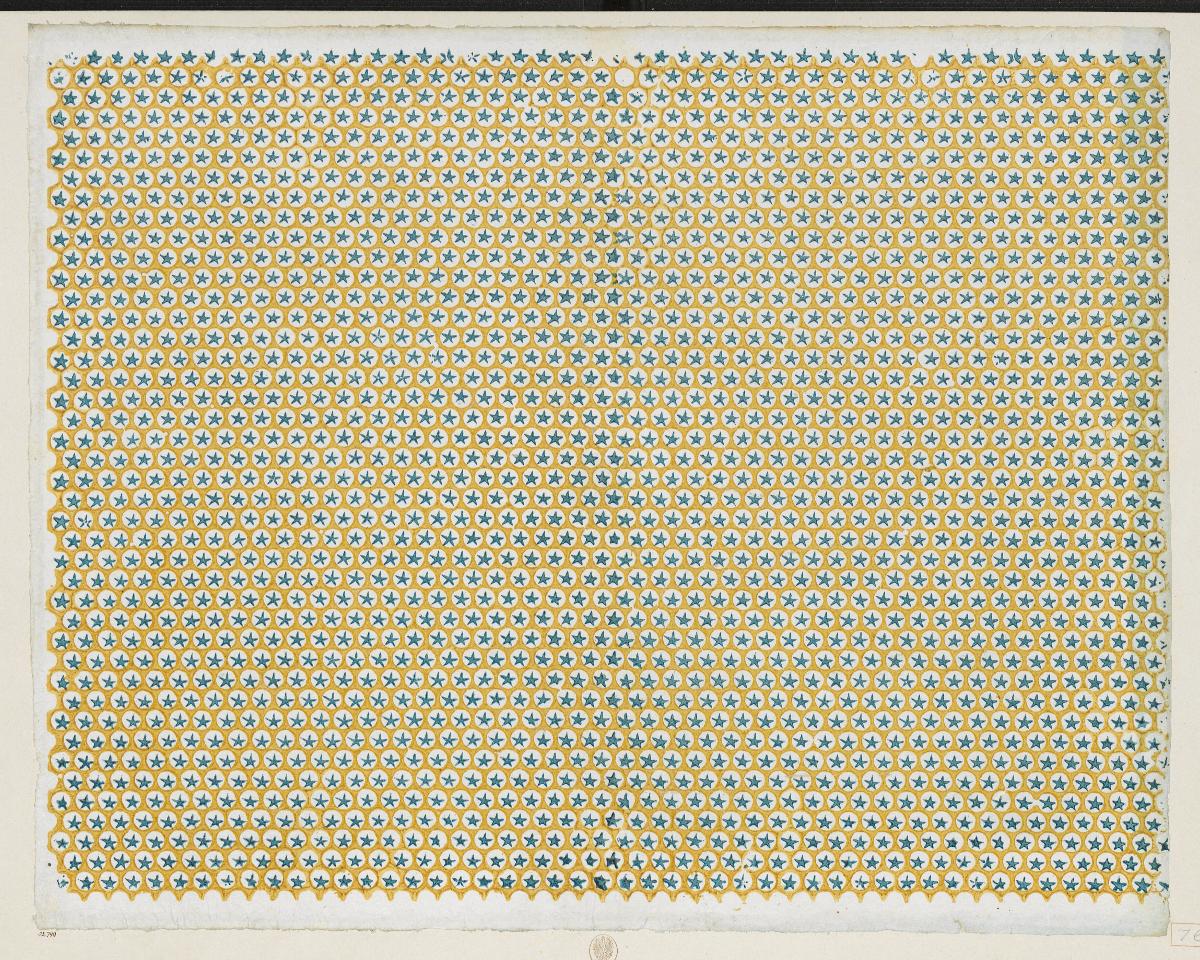 Modeldruckpapier (Sternchenmuster)
