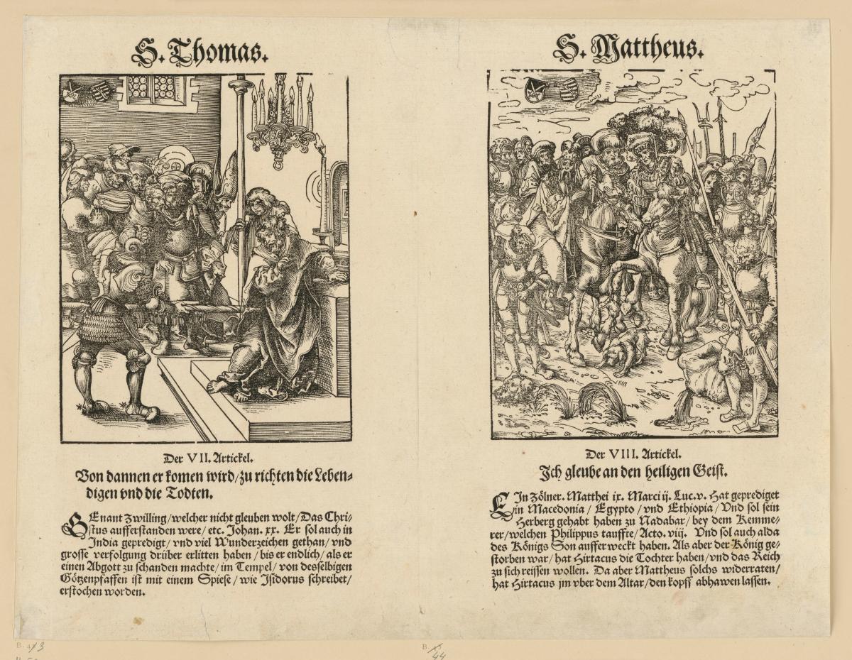 Das Martyrium des Apostels Matthäus