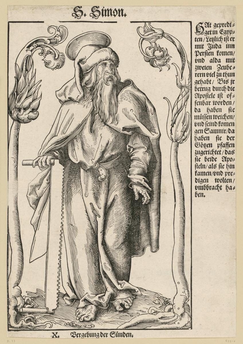 Der Heilige Apostel Simon