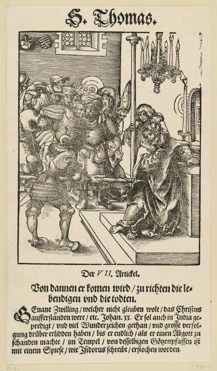 Das Martyrium des Apostels Thomas